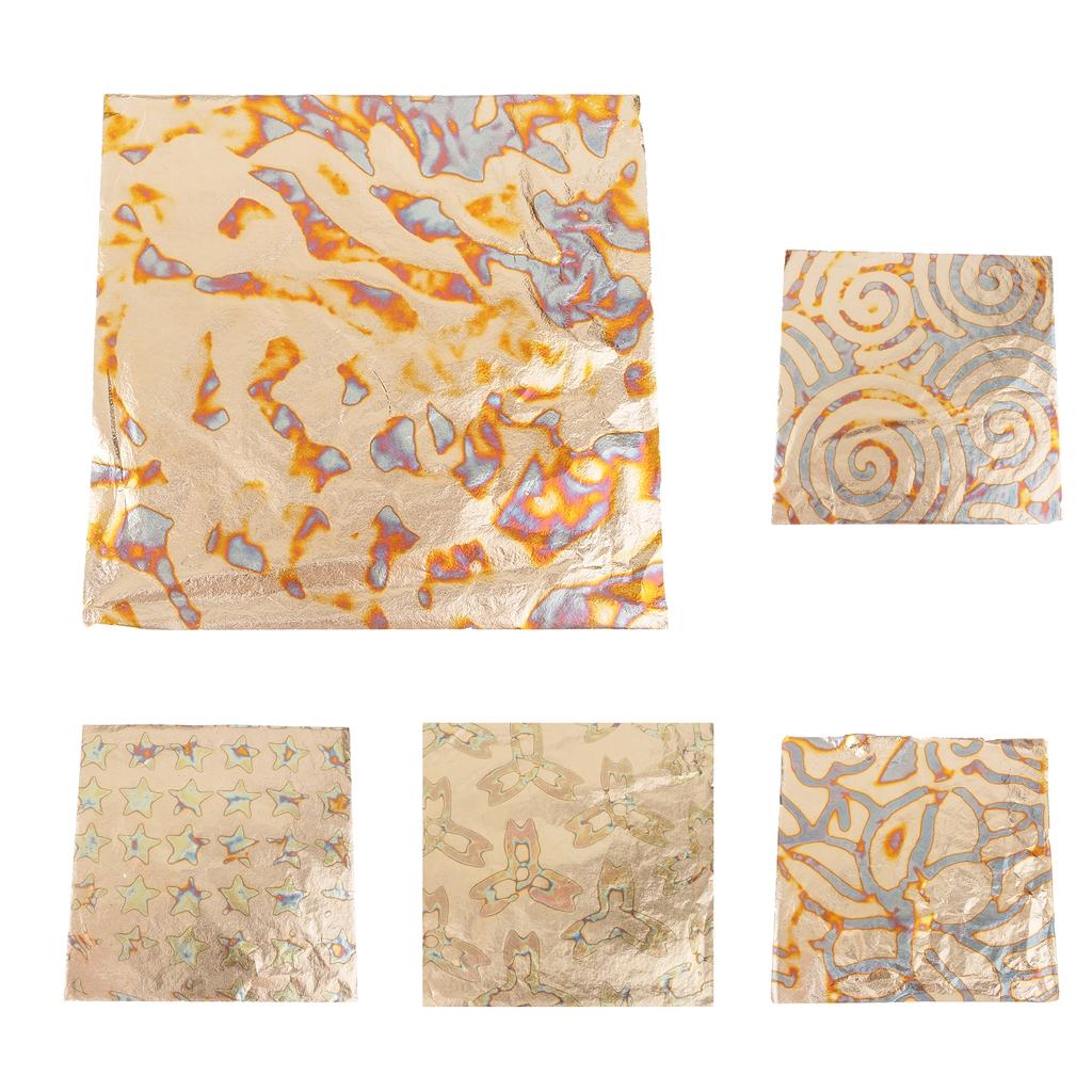Art Craft Leaves - Imitation Gold Leaf Craft Sheets Copper