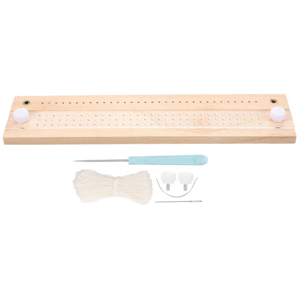 Bookbinding Supply Kit - 1Set Sturdy Wood Iron Bookbinding Tool