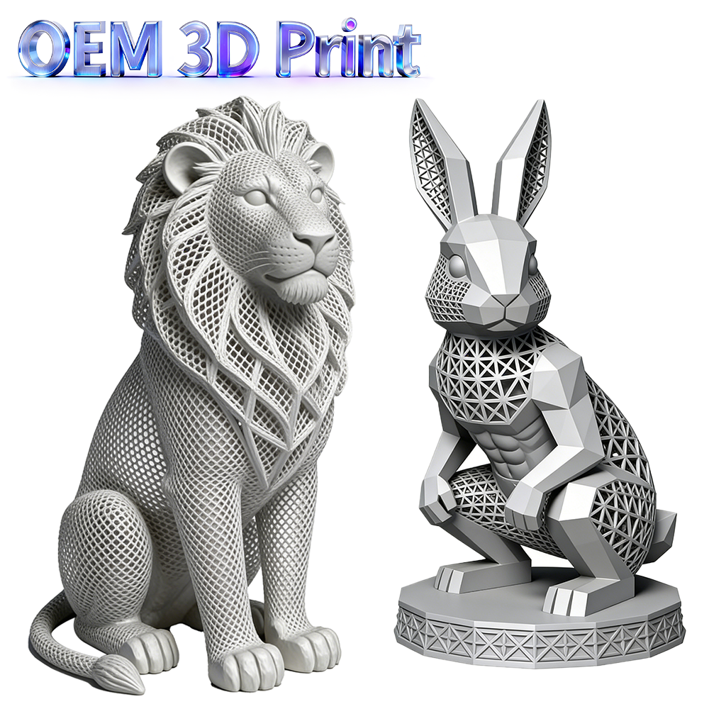Art Craft Lion - Custom SLM Metal 3D Printing Services