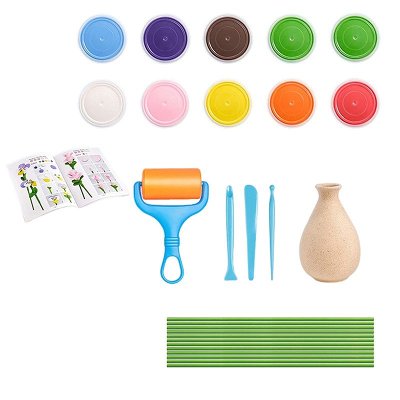 Art And Craft For Mother'S Day - Flower Craft Kit For Kid Crafts