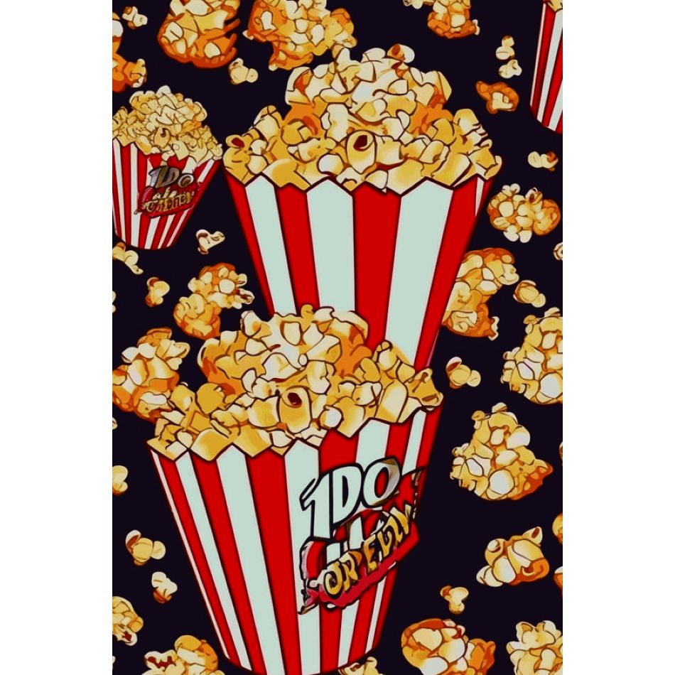 Art Craft Decoration Ideas - RUOPOTY Popcorn Diamond Painting Kit Wall