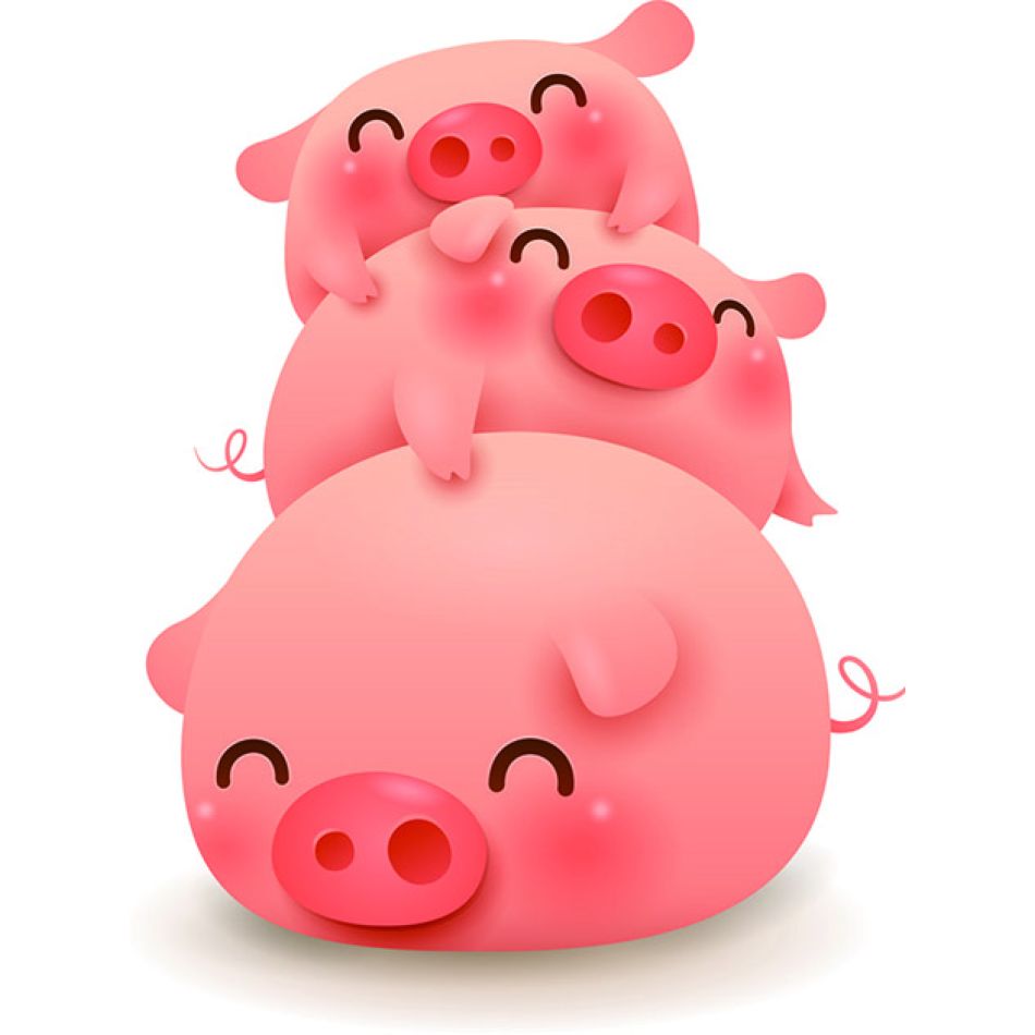 Art Craft Decoration Ideas - RUOPOTY Three Little Pigs 5d Diamond