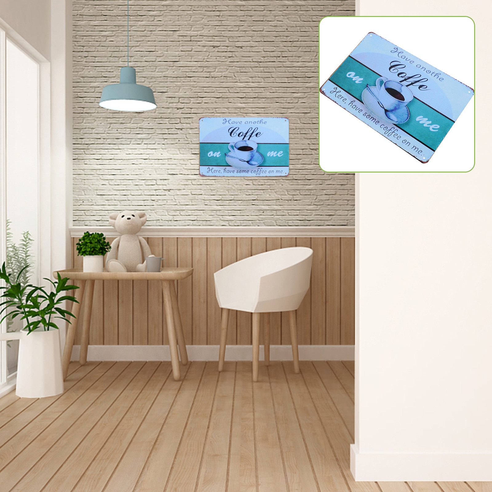 Art Craft Cafe - Retro Art Poster Iron Sheet Crafts