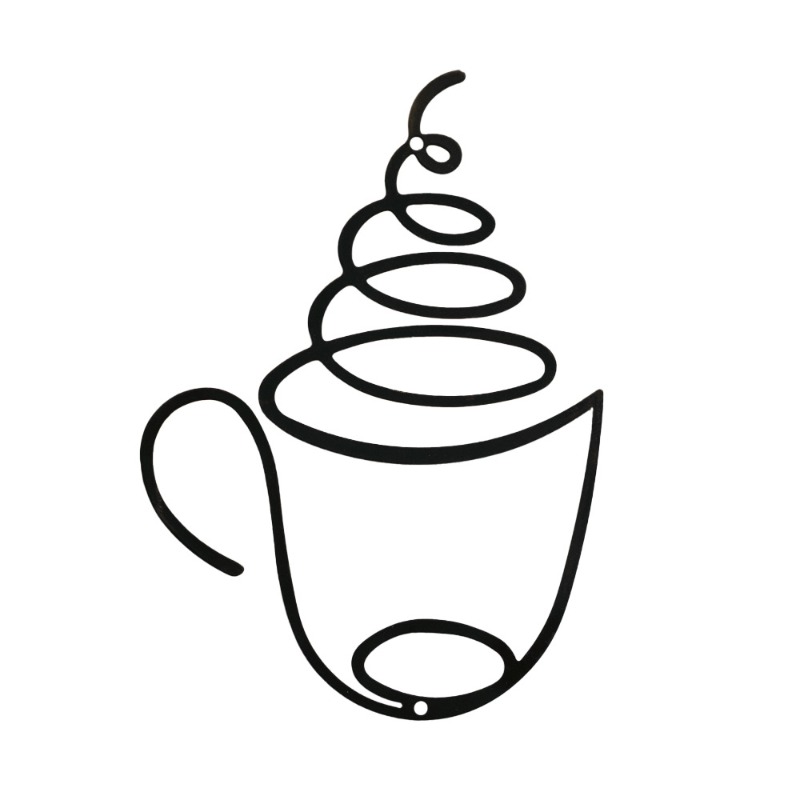 Art Craft Cafe - Creative Coffee Themed Wall Decor Iron