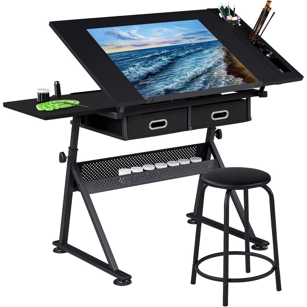 Art & Craft Toys For Kids - Drafting Table for Artists, Height Adjustable
