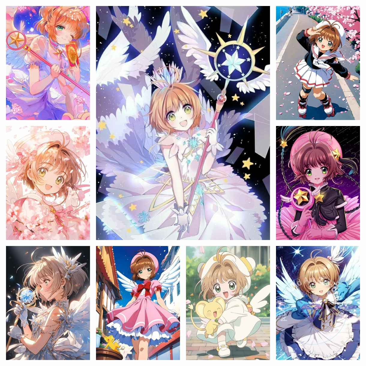 Art Craft Japan - Cardcaptor Sakura Diamond Painting Kit Japanese