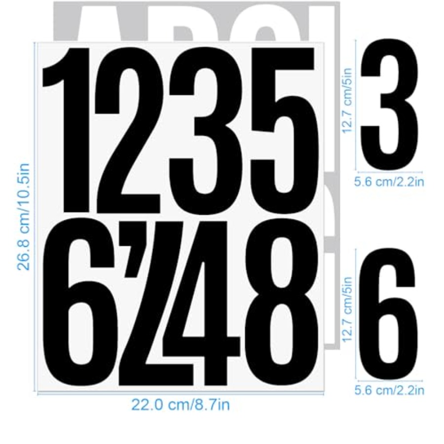 Letter Stickers 8 Sheets Mailb - Art Craft Letter A avis et prix