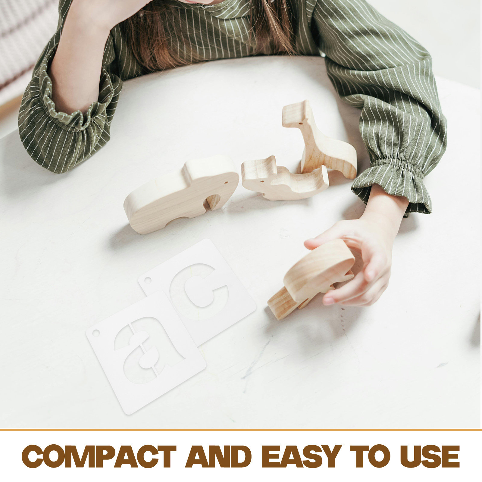 1Set Reusable A-Z Alphabet Ste - Art Craft Letter A avis et prix