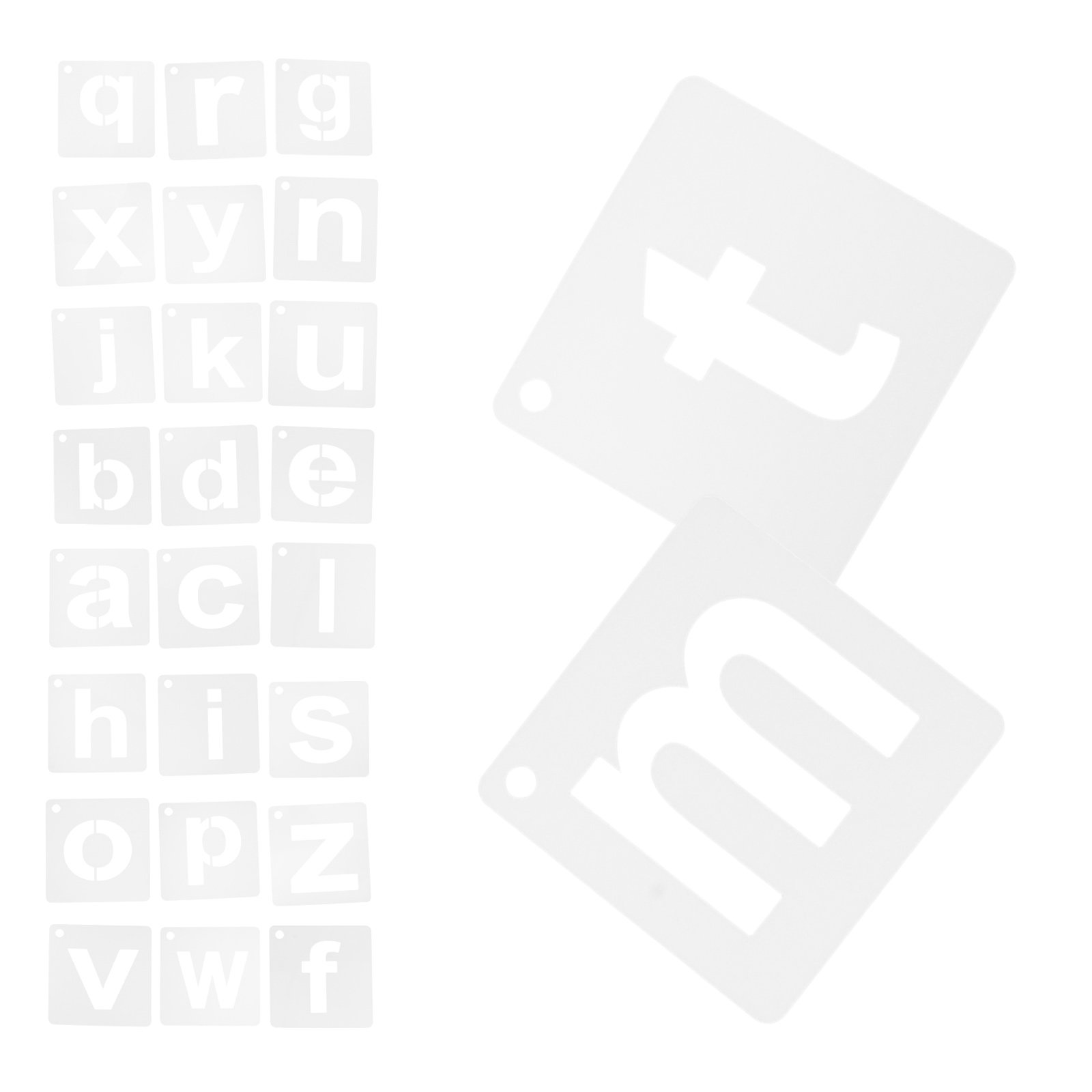 1Set Reusable A-Z Alphabet Ste - Art Craft Letter A avis et prix