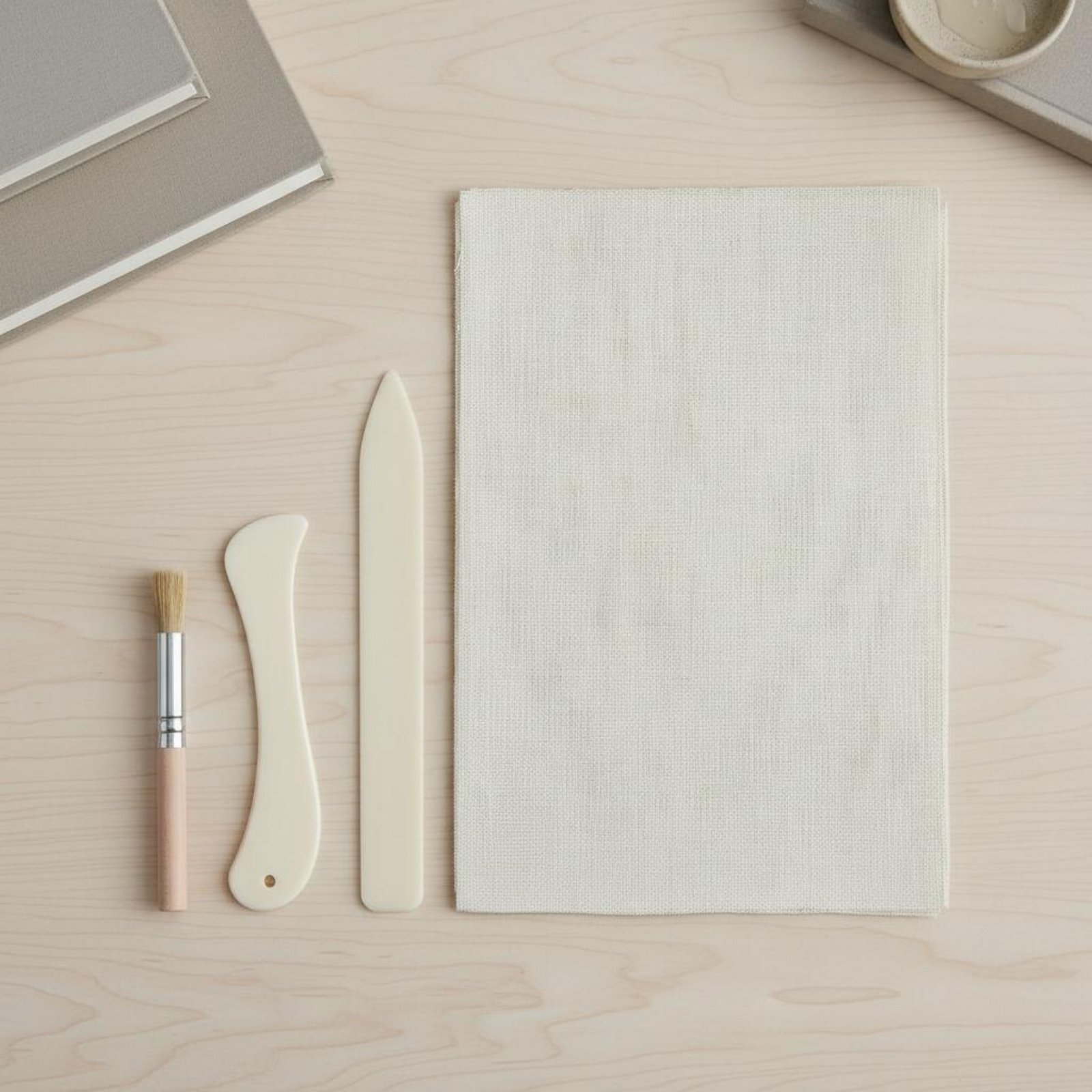 4 Pieces Bookbinding Cloth and - Bookbinding Supply Kit avis et prix