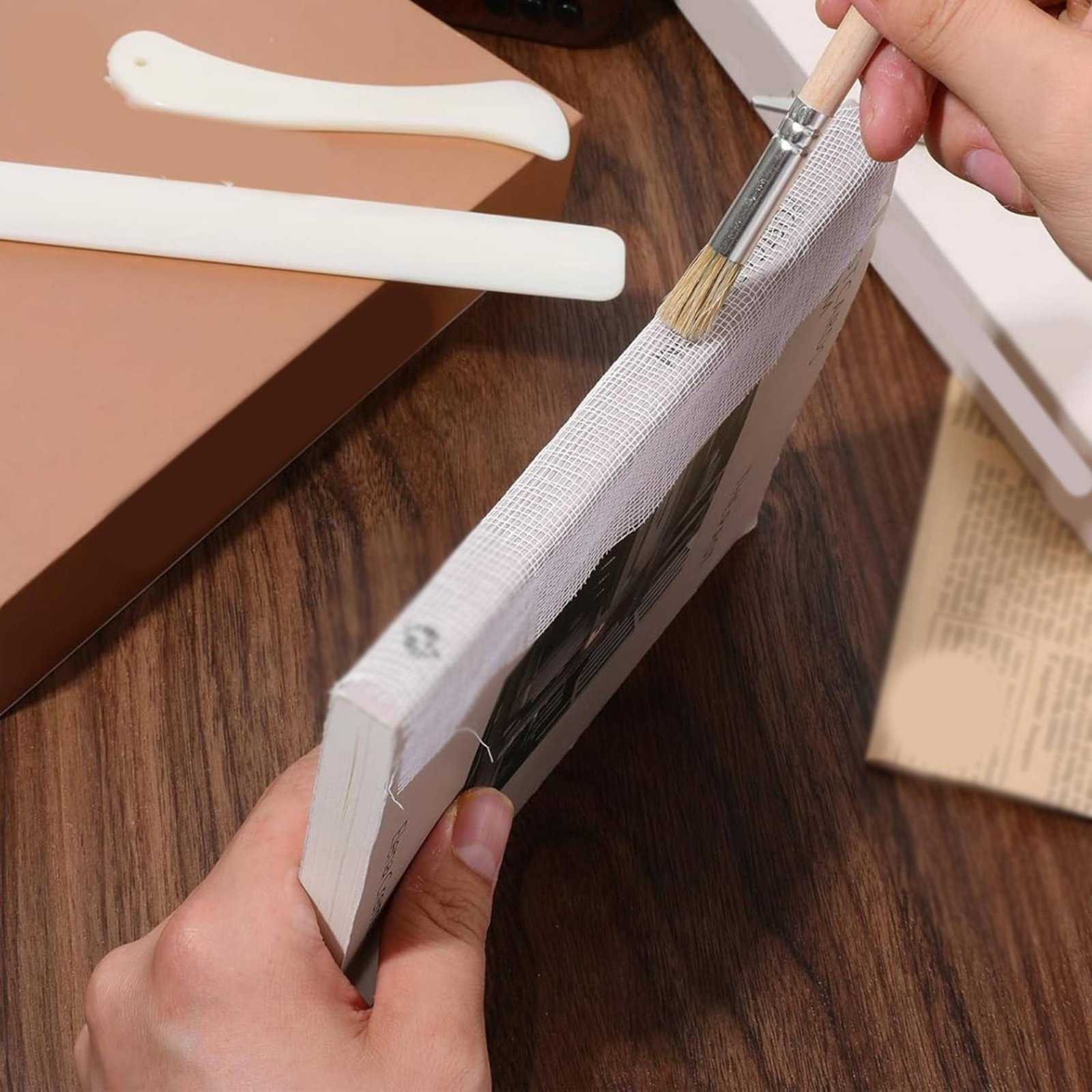 4 Pieces Bookbinding Cloth and - Bookbinding Supply Kit avis et prix