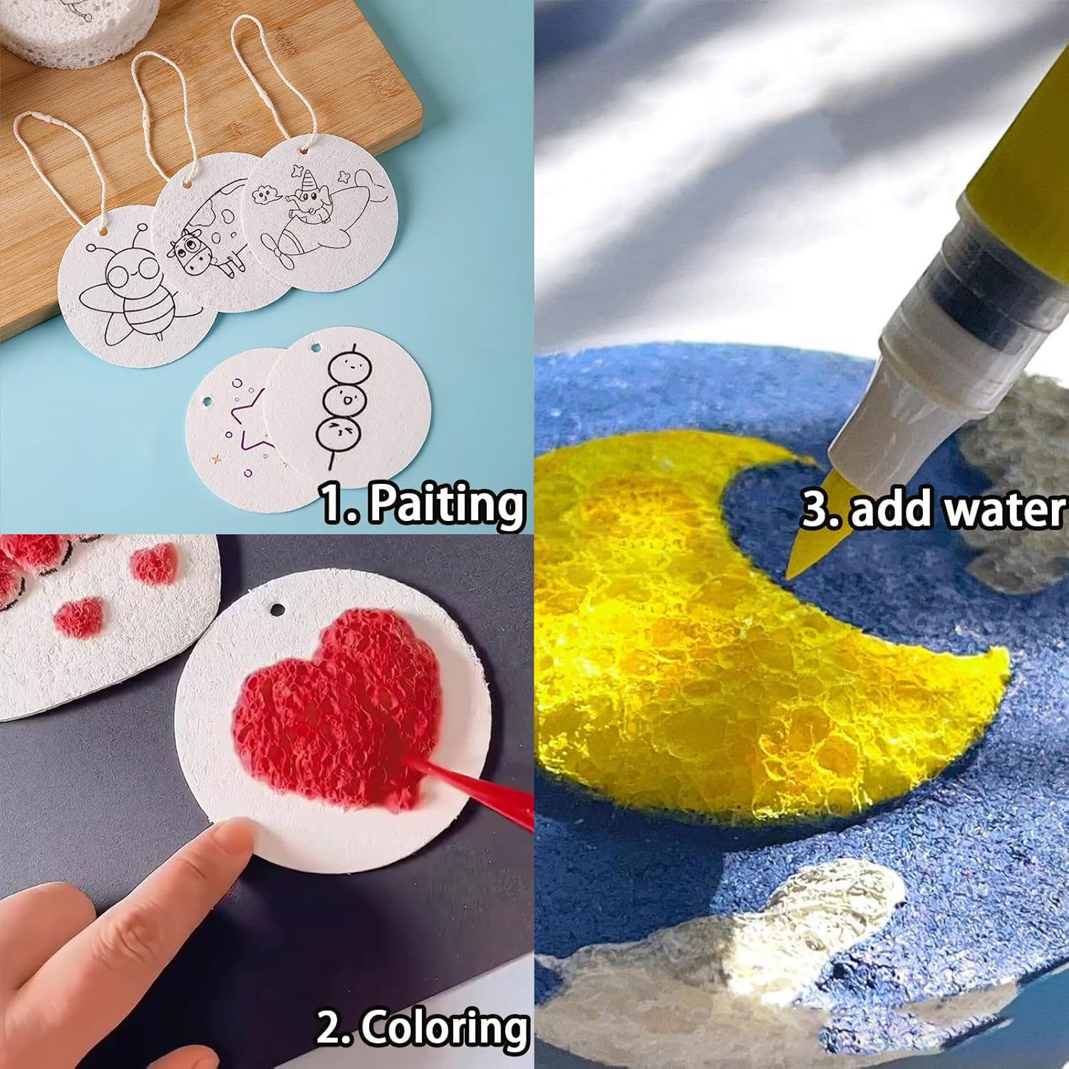3D Puffy Foam Texture Painting - Art Craft Paper avis et prix