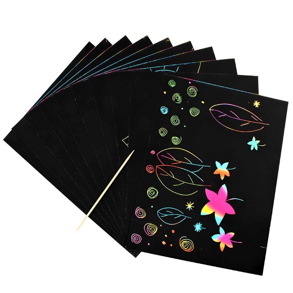 20pcs 16K/32K Rainbow Scratch  - Art Craft Rainbow avis et prix