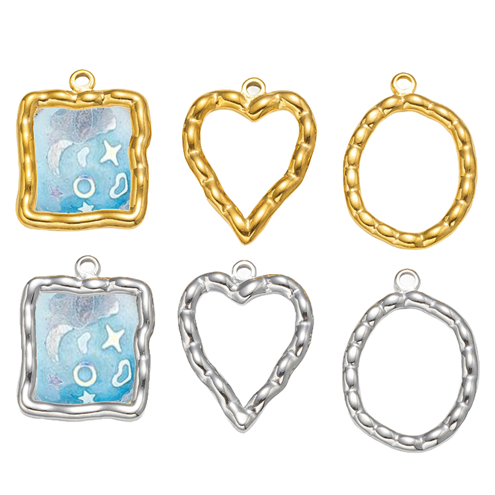 5pcs Stainless Steel Heart Rou - Art Craft Decoration avis et prix