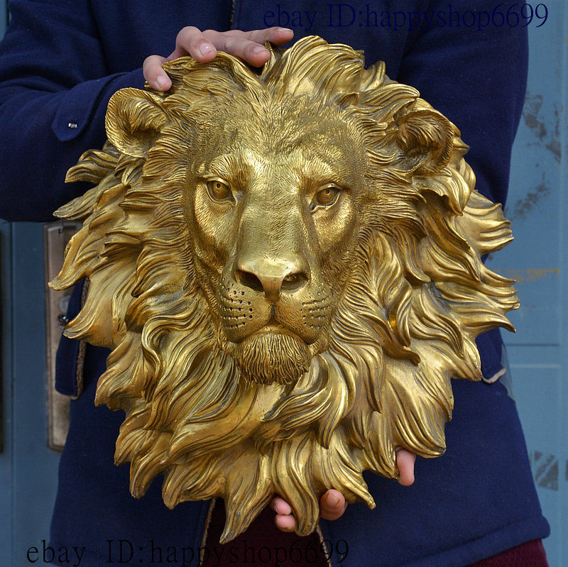 42 CM China Brass Copper Fengs - Art Craft Lion avis et prix