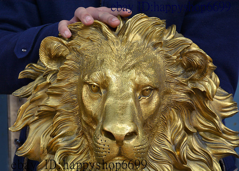 42 CM China Brass Copper Fengs - Art Craft Lion avis et prix
