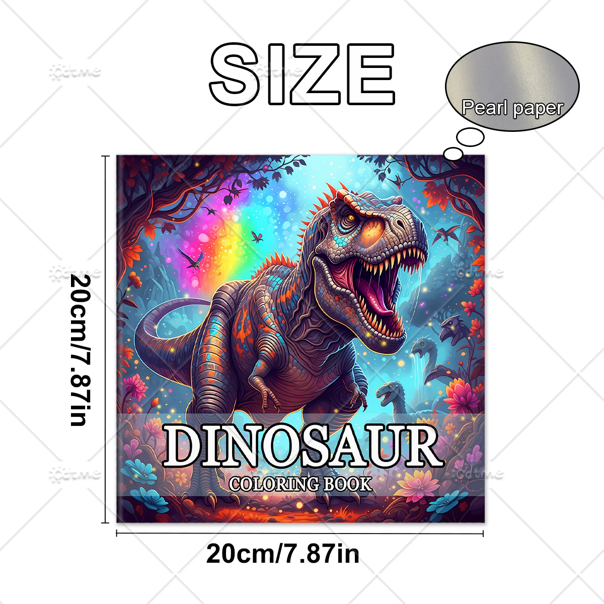 DINOSAUR Coloring Book Adult R - Art Craft Dinosaur avis et prix