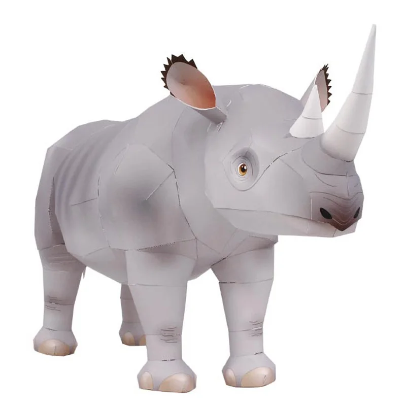 Rhinoceros Hook-lipped Handmad - Art Craft Center avis et prix
