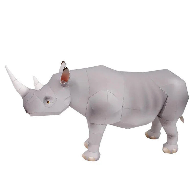 Rhinoceros Hook-lipped Handmad - Art Craft Center avis et prix