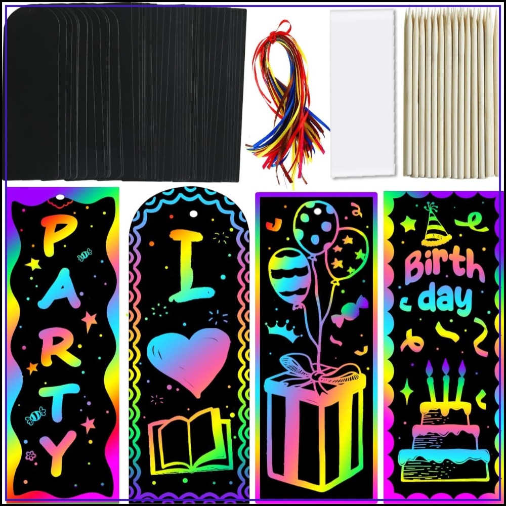 36 Set Magic Rainbow Scratch P - Art Craft Rainbow avis et prix
