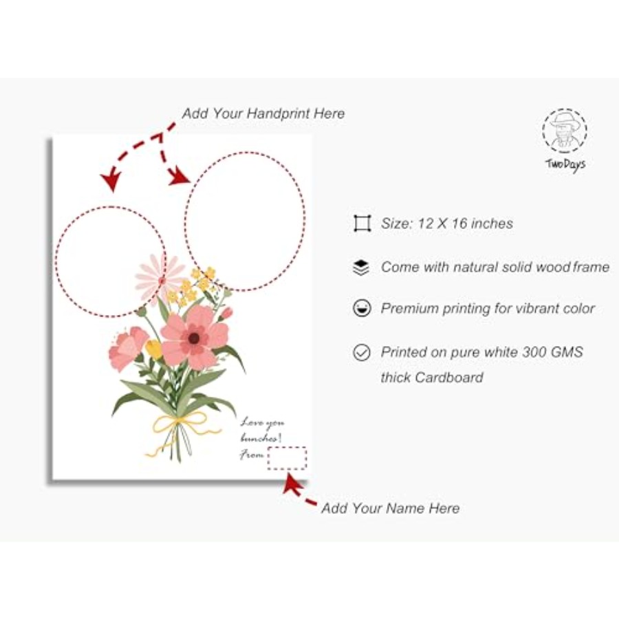 Flower Bouquet Handprint Art C - Art & Craft Toys For Kids avis et prix