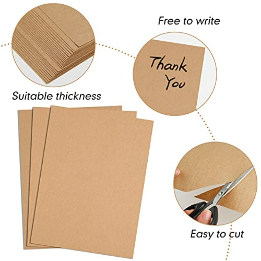 60 Sheets Kraft Paper 8.5 x 11 - Art Craft Letter A avis et prix