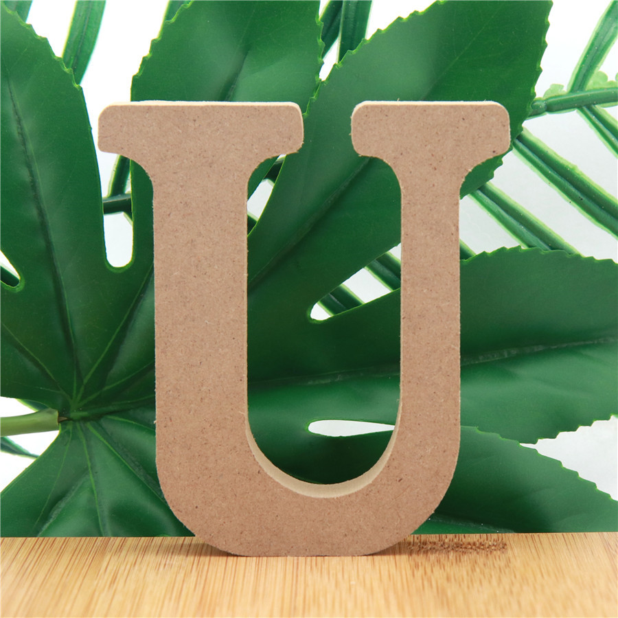 1pc 10cm Wood Color Wooden Let - Art Craft Letter A avis et prix
