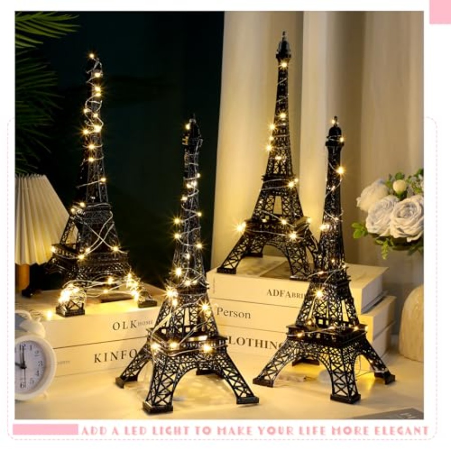 6 Pcs 15'' Eiffel Tower Statue - Art Craft Decoration avis et prix