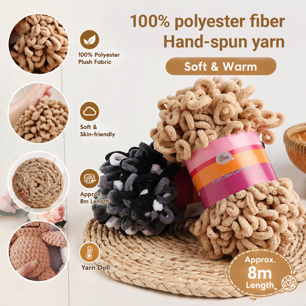 100% Polyester Finger Loop Yar - Art Craft Yarn avis et prix