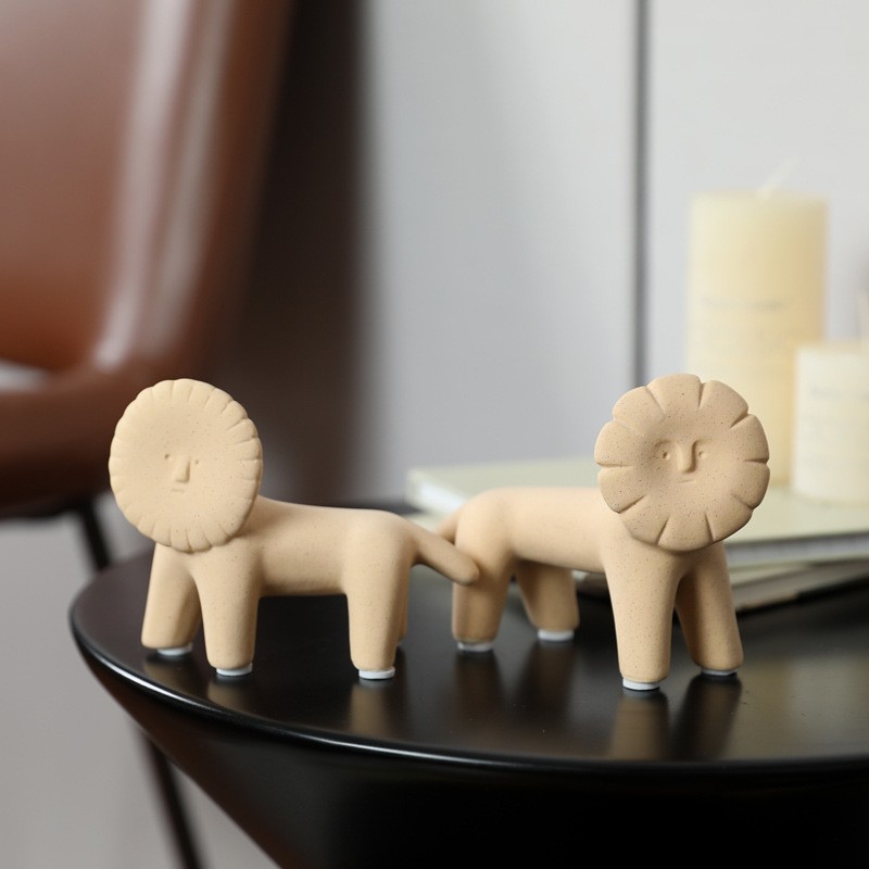 Nordic Morandi Color Animal Li - Art Craft Lion avis et prix