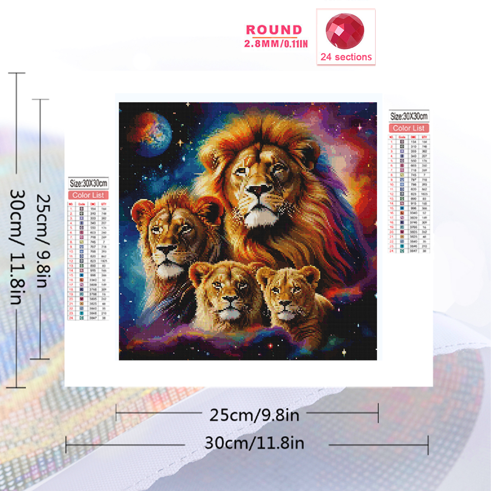 Momoart Diamond Painting Lions - Art Craft Lion avis et prix