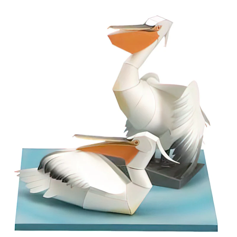 Dalmatian Pelican Origami Art  - Art Craft Center avis et prix