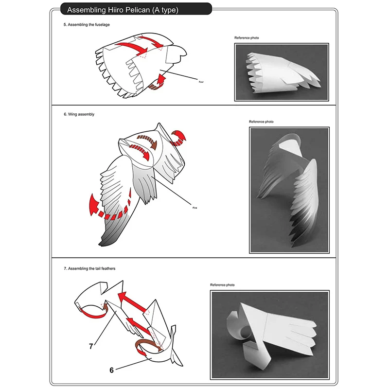 Dalmatian Pelican Origami Art  - Art Craft Center avis et prix
