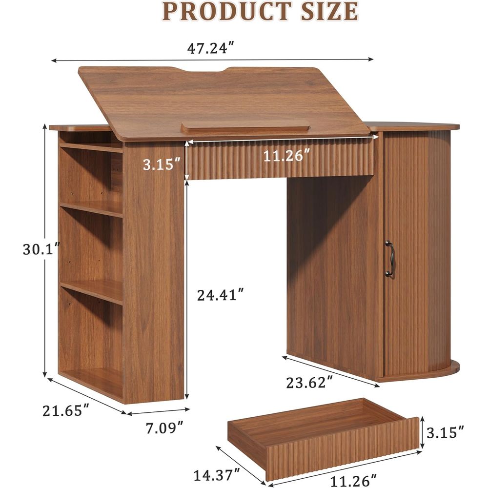 Storage Cabinet Desk with Draw - Art & Craft Toys For Kids avis et prix