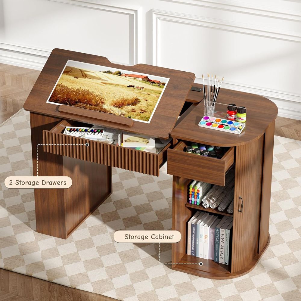 Storage Cabinet Desk with Draw - Art & Craft Toys For Kids avis et prix