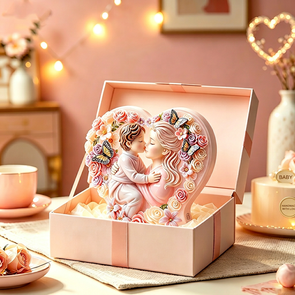 3D Mother Childs Silicone Mold - Art And Craft For Mother'S Day avis et prix