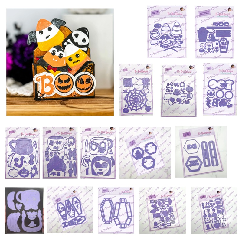 Clock Halloween Candy Boo Mug  - Rubber Stamp Blank avis et prix