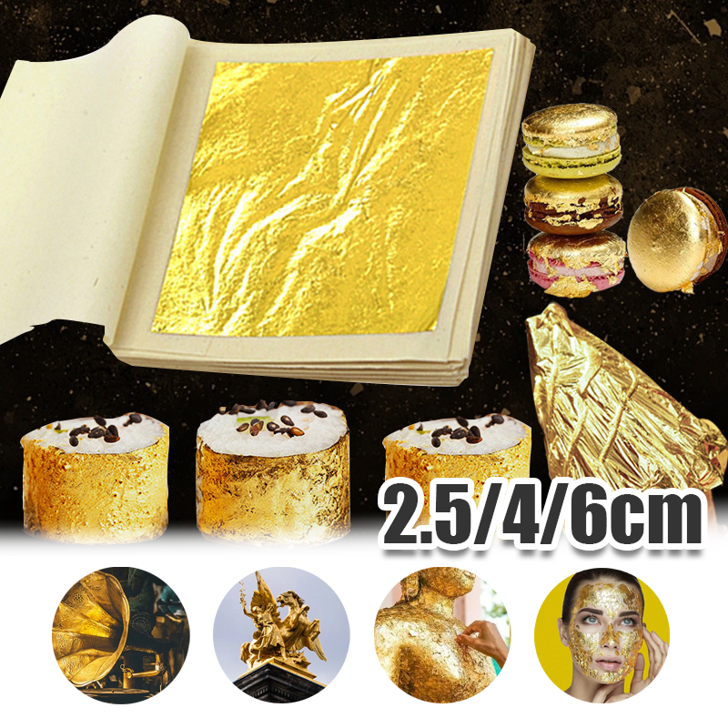 Real 24K Gold Leaf Sheets in 3 - Art Craft Leaves avis et prix