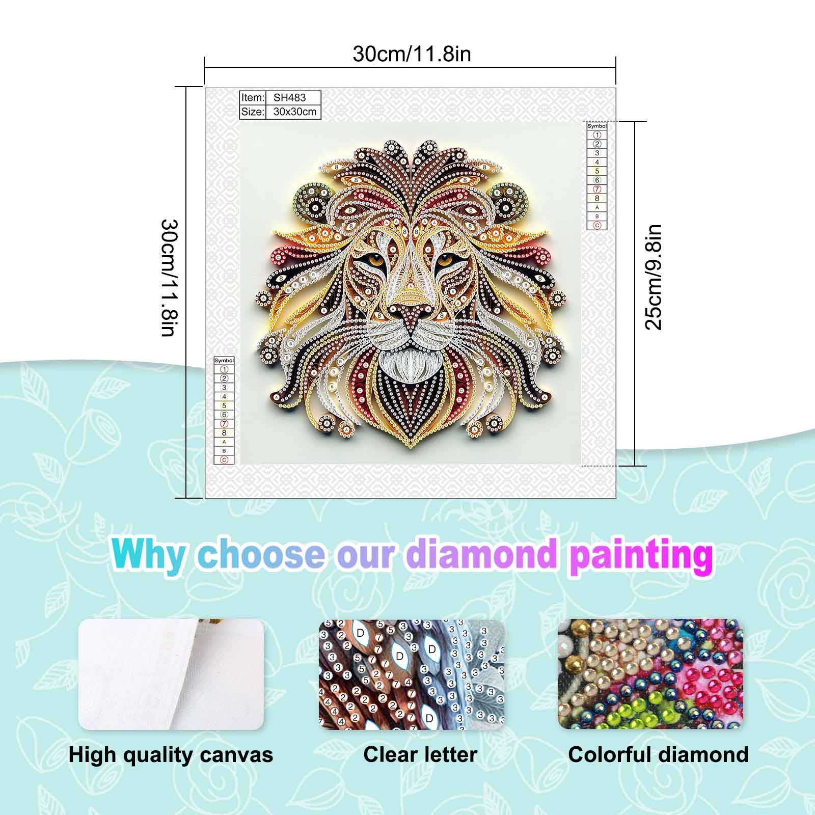 Special Shape Diamond Kits for - Art Craft Lion avis et prix