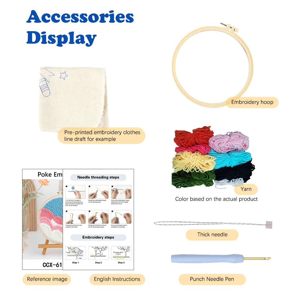 SDOYUNO Diy Punch Needle Embro - Art Craft Yarn avis et prix
