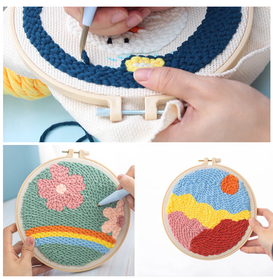 SDOYUNO Diy Punch Needle Embro - Art Craft Yarn avis et prix