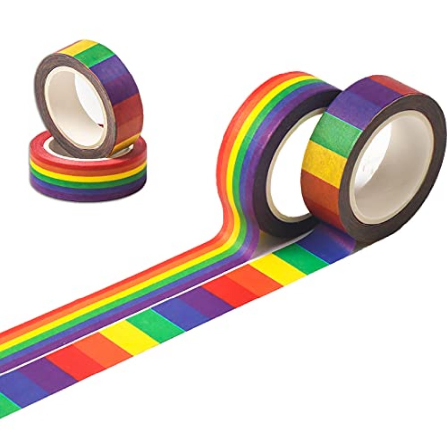 Rainbow Color Washi Tape, Mask - Art Craft Rainbow avis et prix