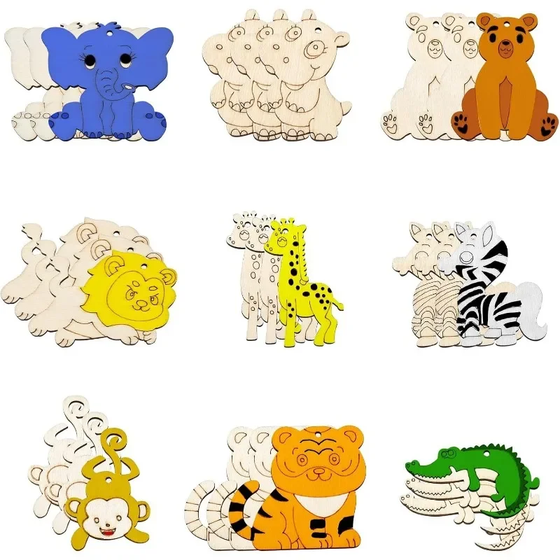 9pcs 9 Styles Zoo Animals Unfi - Art And Craft Zoo Animals avis et prix