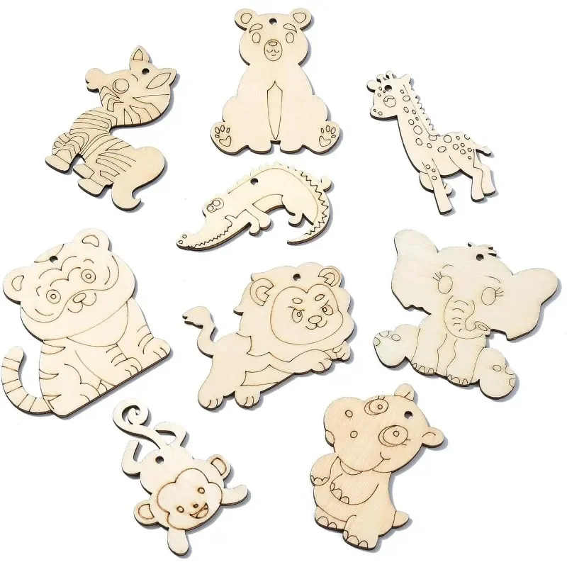 9pcs 9 Styles Zoo Animals Unfi - Art And Craft Zoo Animals avis et prix