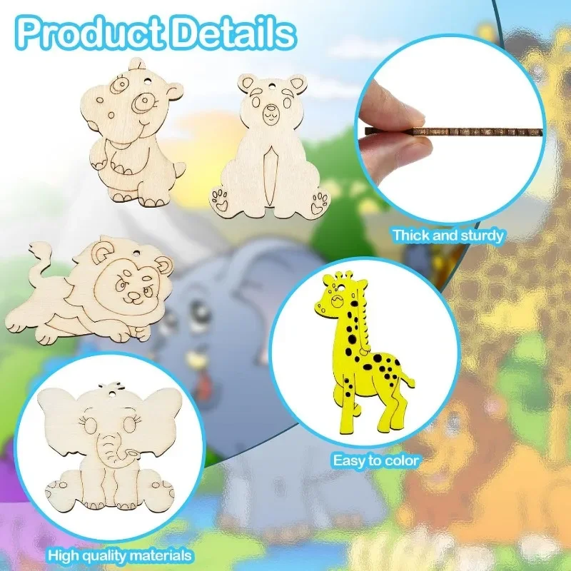 9pcs 9 Styles Zoo Animals Unfi - Art And Craft Zoo Animals avis et prix