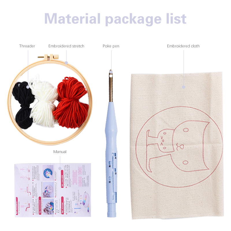 Punch Needle Kits Handicraft A - Art Craft Yarn avis et prix