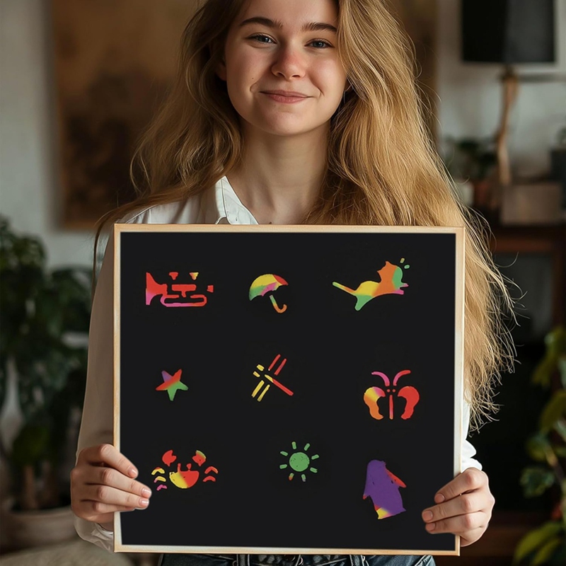 Scratch Paper Art Set, Black C - Art Craft Kits avis et prix