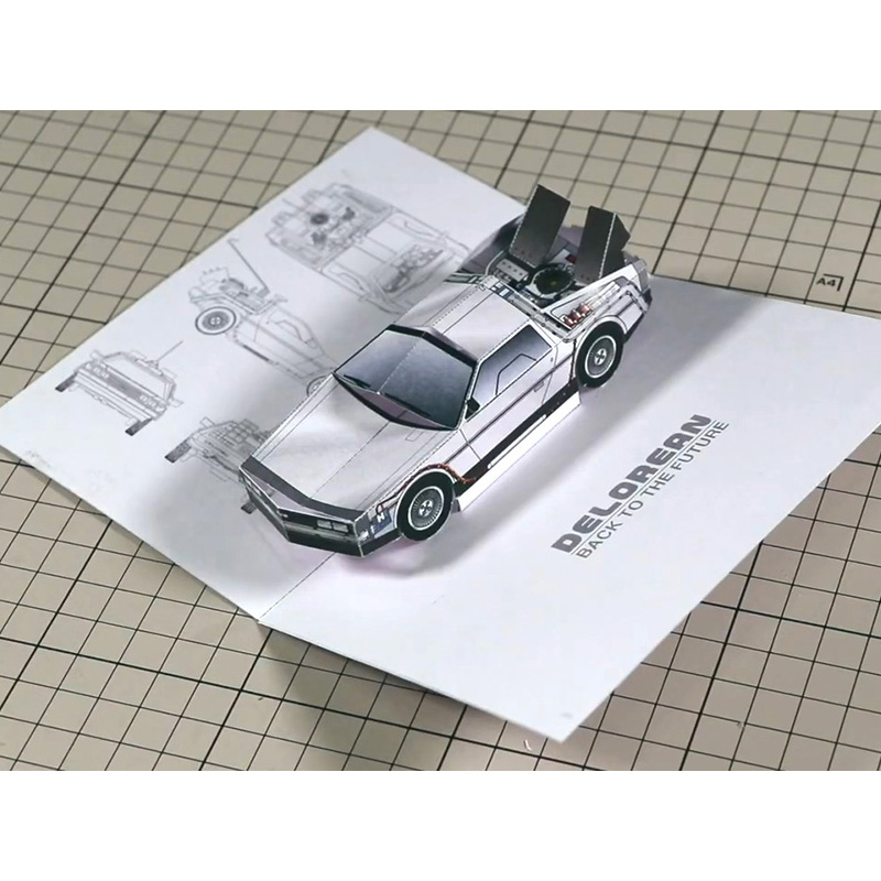 Back To The Future POP-UP Card - Art Craft Center avis et prix