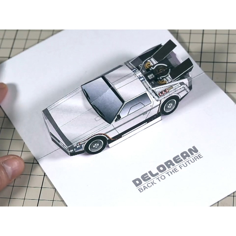 Back To The Future POP-UP Card - Art Craft Center avis et prix