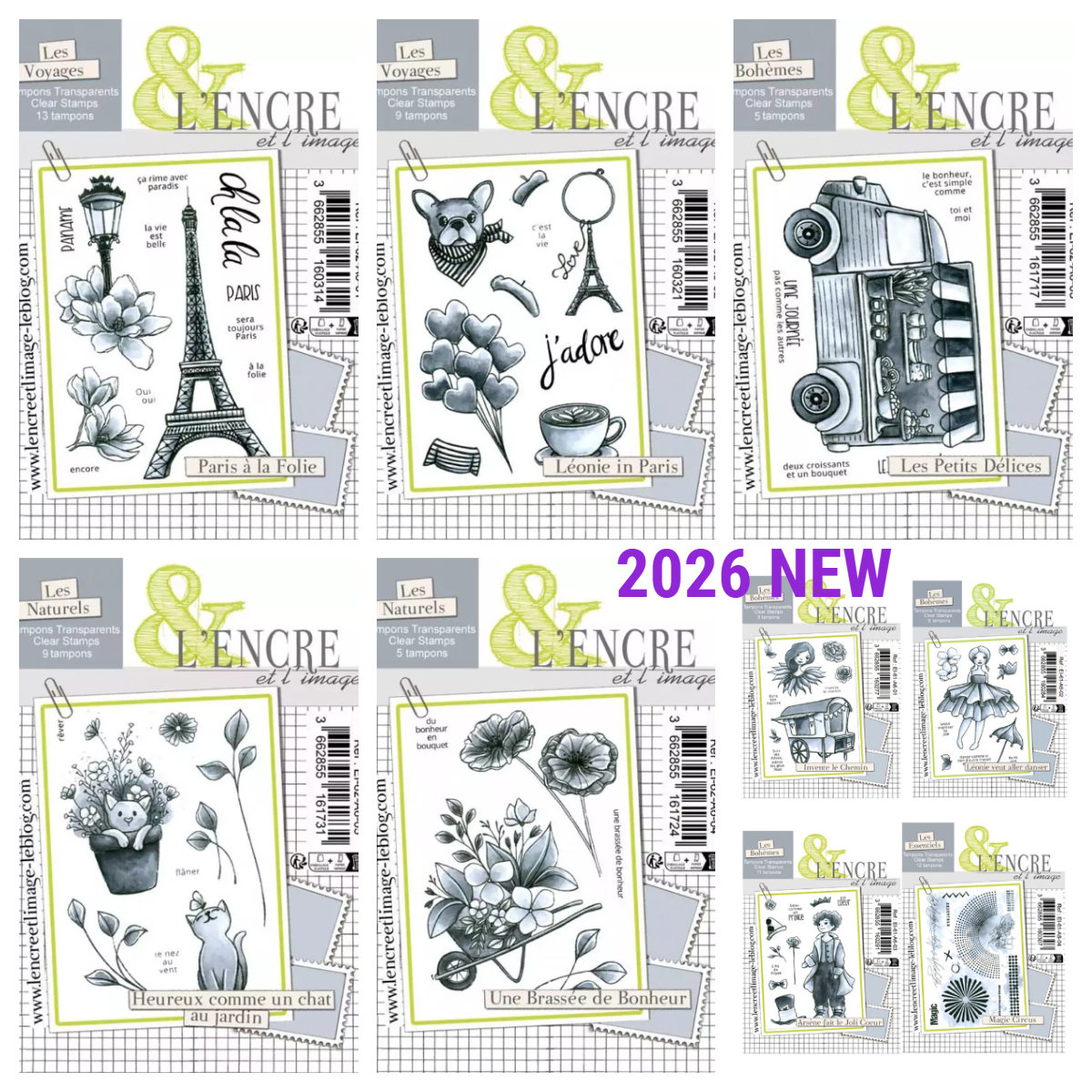 New in June 2026 Les Petits Dé - Rubber Stamp Blank avis et prix
